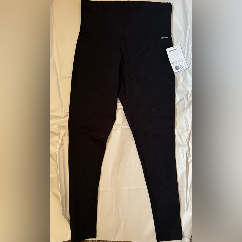 Jockey Women's Black Ankle Leggings